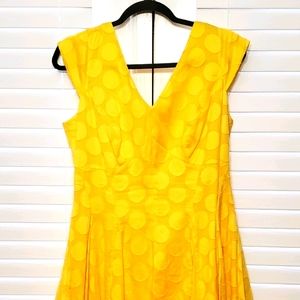 Calvin Klein polka-dot dress